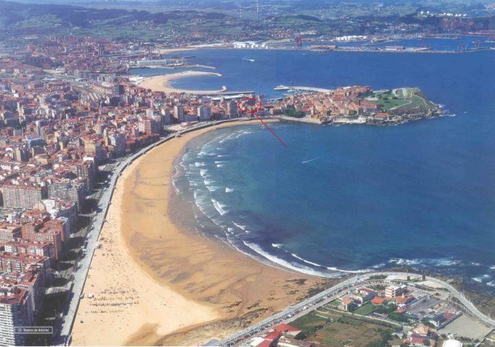 Apartamento Calle Corrida De Gijón Exteriér fotografie